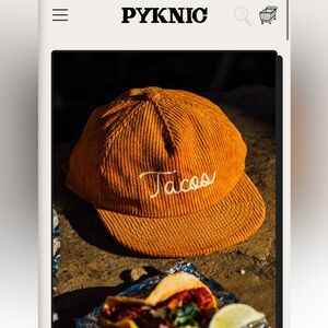 Tacos flat brim hat